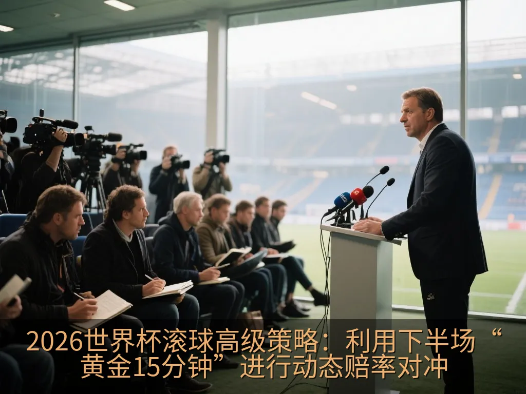 2026世界杯滚球高级策略：利用下半场“黄金15分钟”进行动态赔率对冲